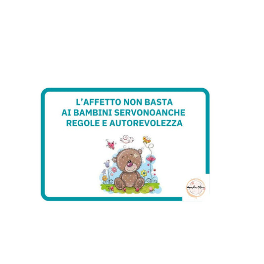 REGOLE ED AUTOREVOLEZZA
