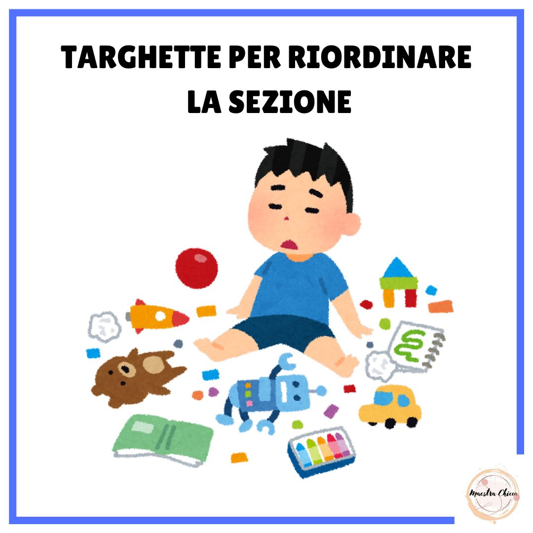 TARGHETTE PER RIORDINARE