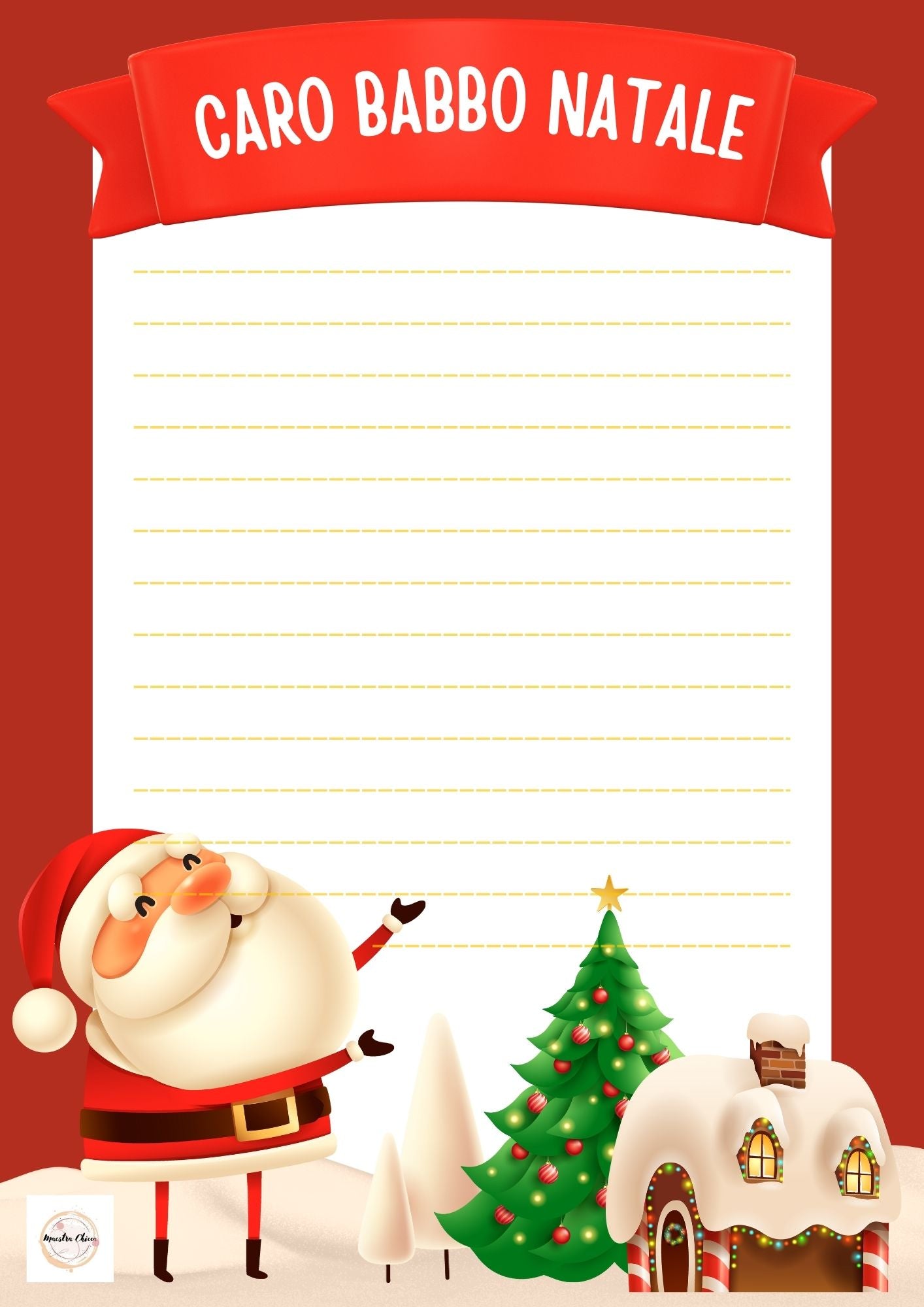 LETTERINA A BABBO NATALE