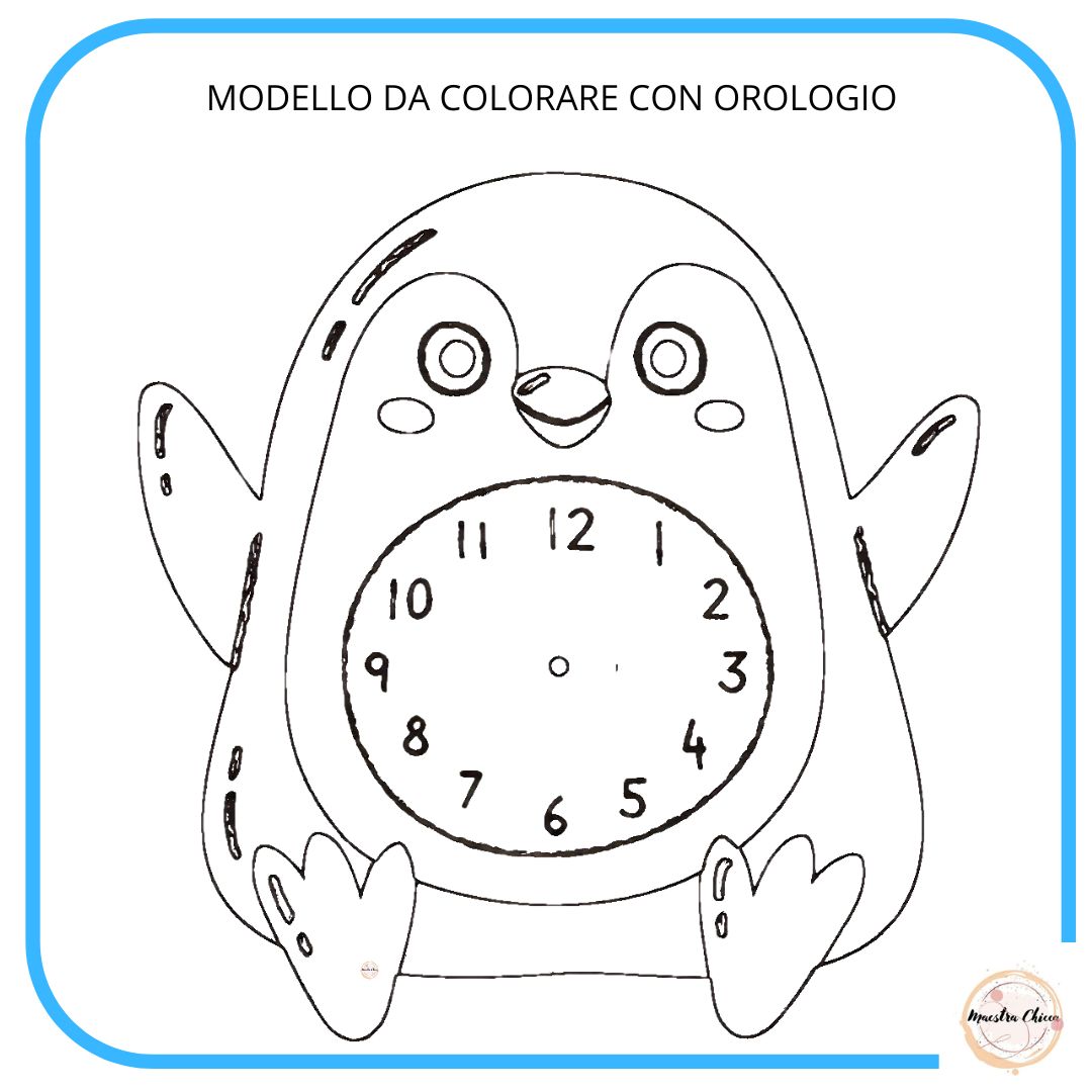 IL PINGUINO OROLOGIO