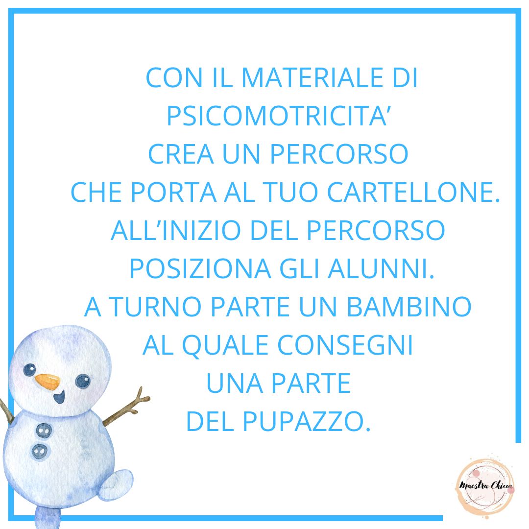 IL PUPAZZO DI NEVE