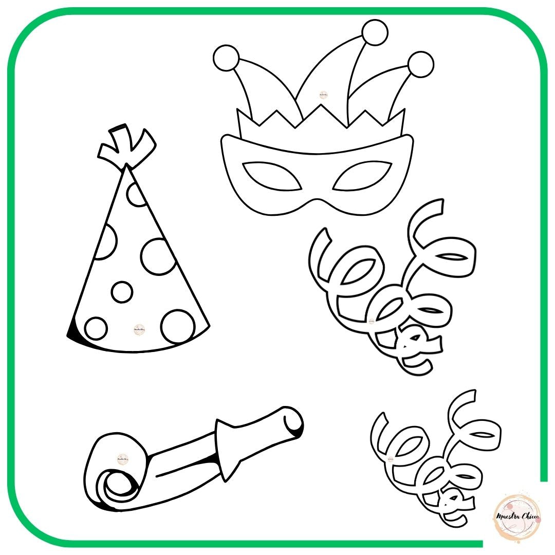 GHIRLANDA DI CARNEVALE