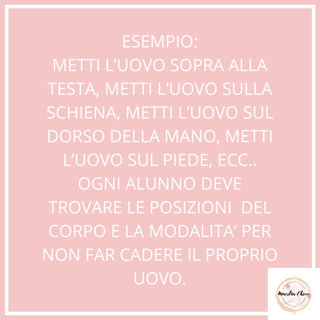 L'UOVO DOVE LO METTO