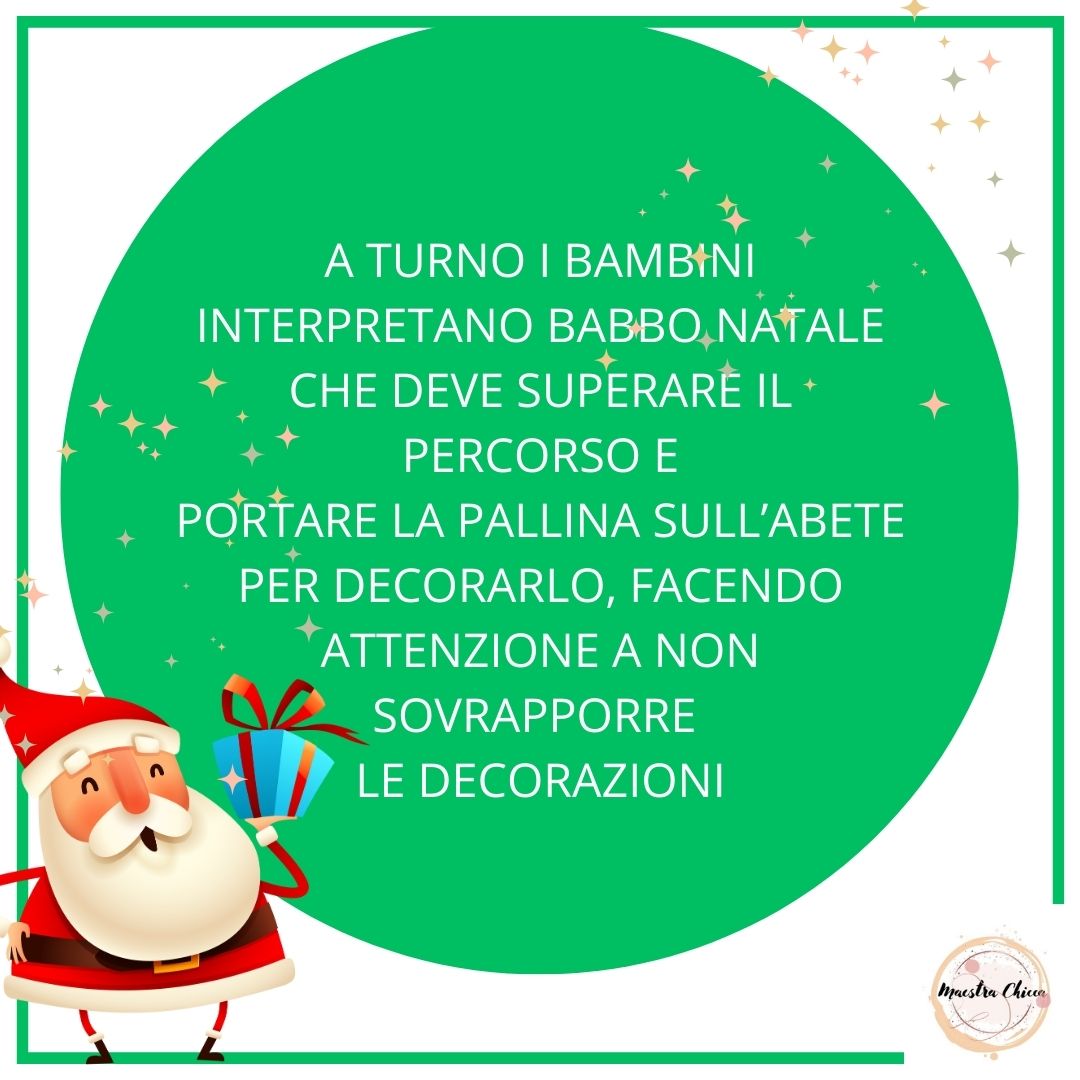 BABBO NATALE DECORA L'ALBERO