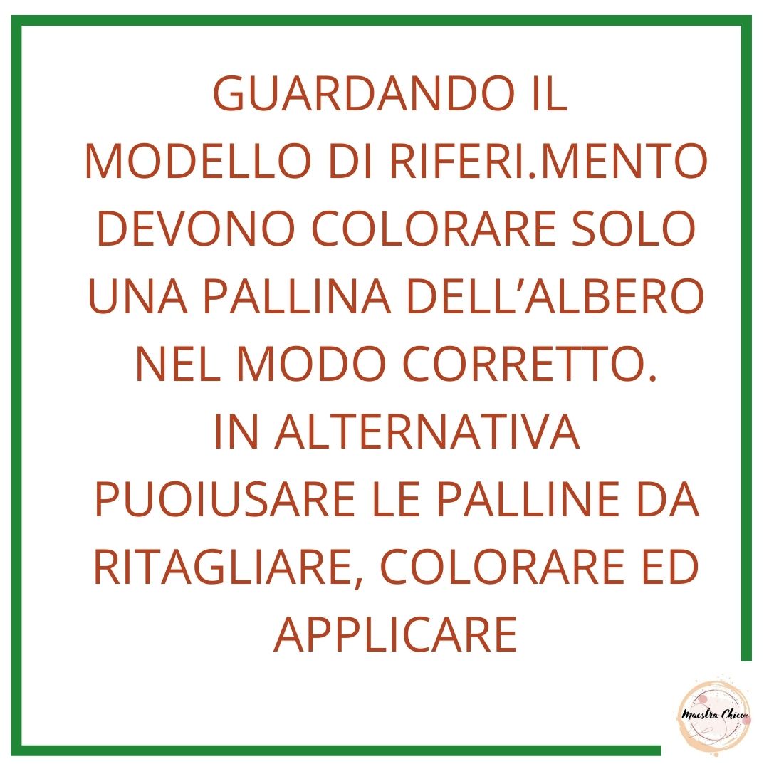 DISCRIMINAZIONE VISIVA DI NATALE