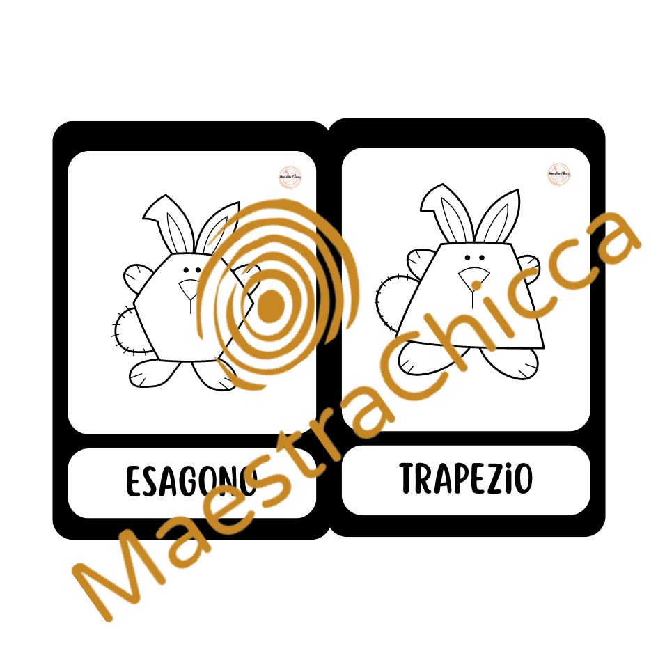 CARD DI PASQUA-FORME GEOMETRICHE