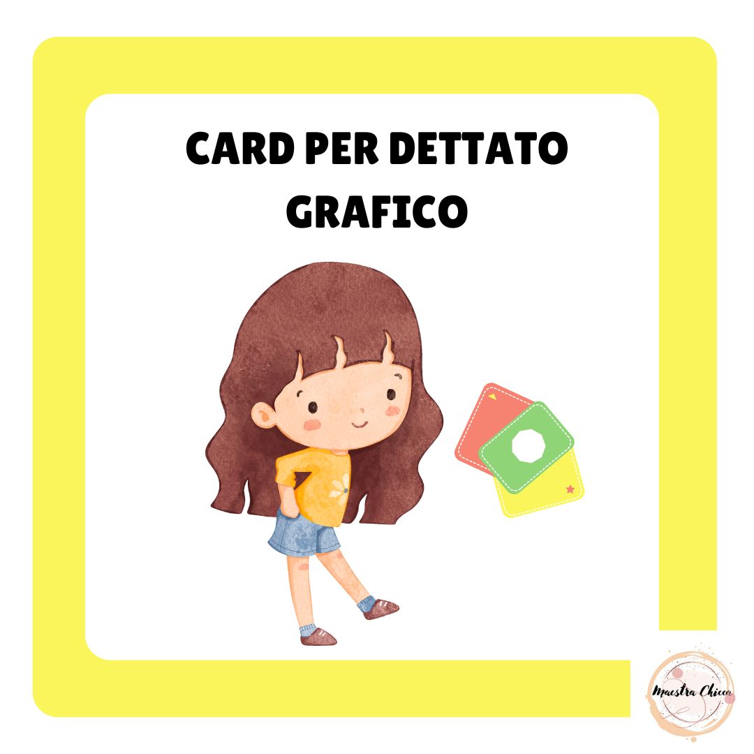 CARD PER DETTATO GRAFICO