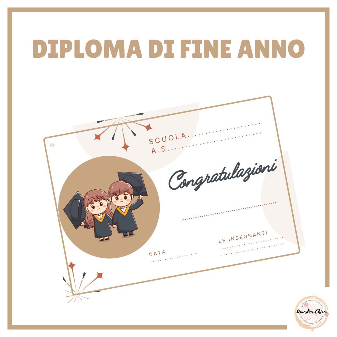 DIPLOMA DI FINE ANNO