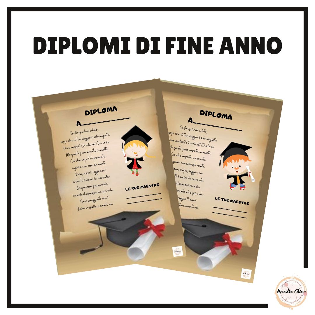 DIPLOMI DI FINE ANNO