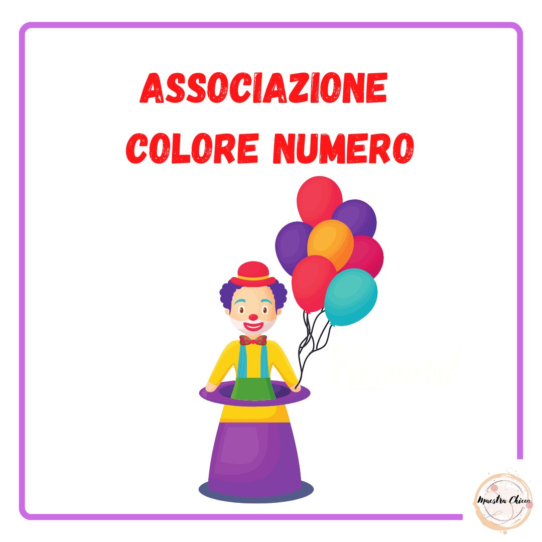 ASSOCIAZIONE COLORE - NUMERO