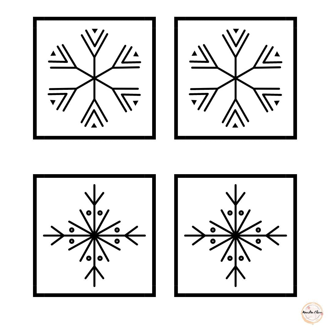 MEMORY DEI FIOCCHI DI NEVE