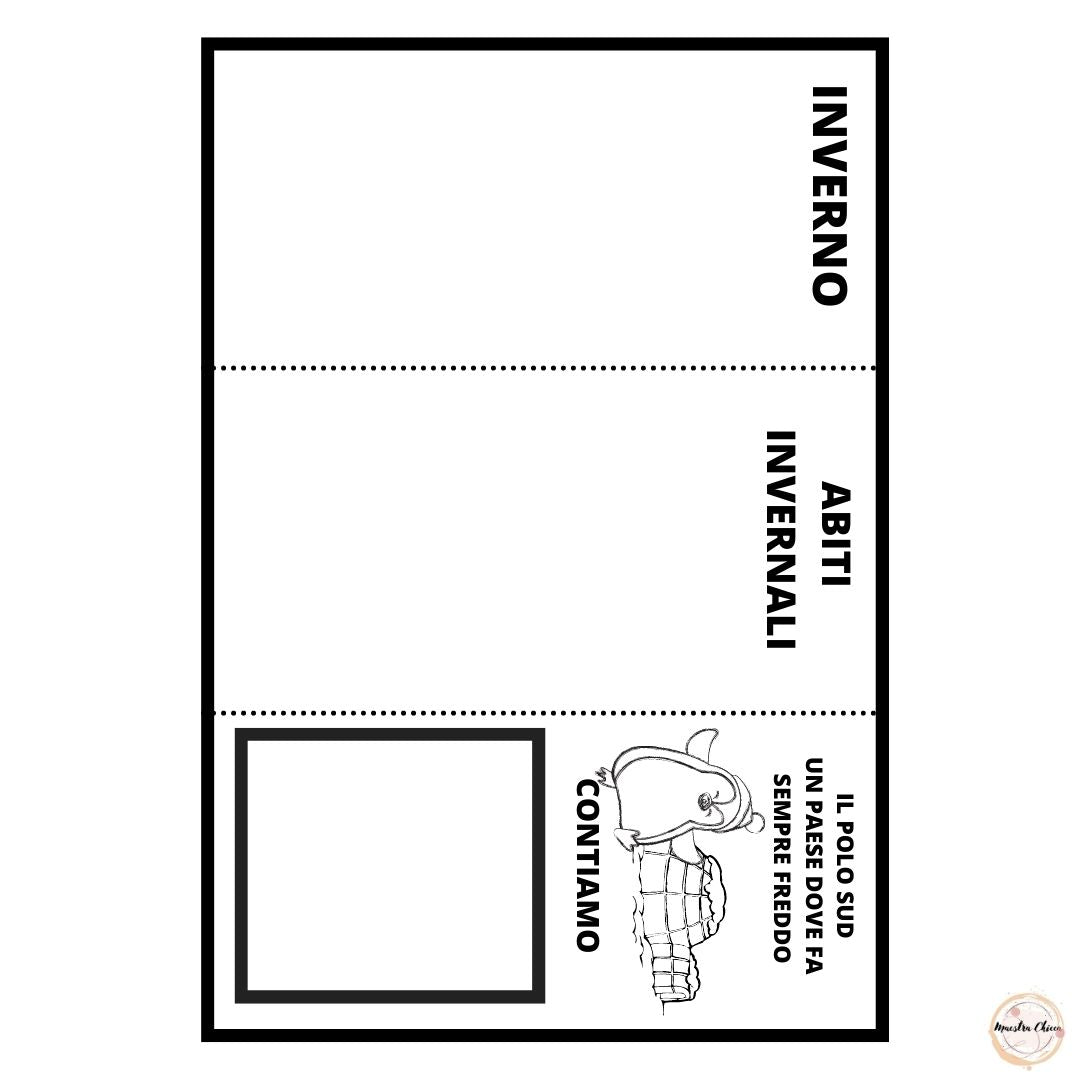 LAPBOOK DELL'INVERNO