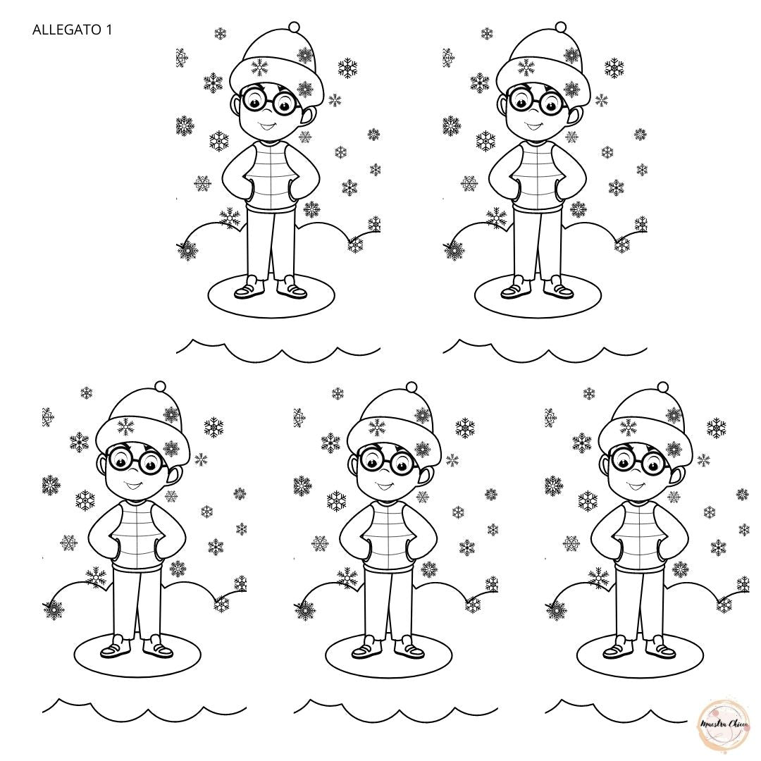 LAPBOOK DELL'INVERNO