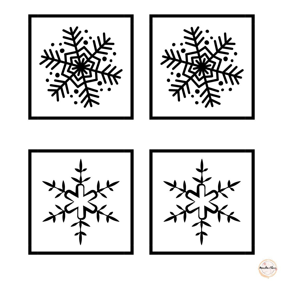 MEMORY DEI FIOCCHI DI NEVE