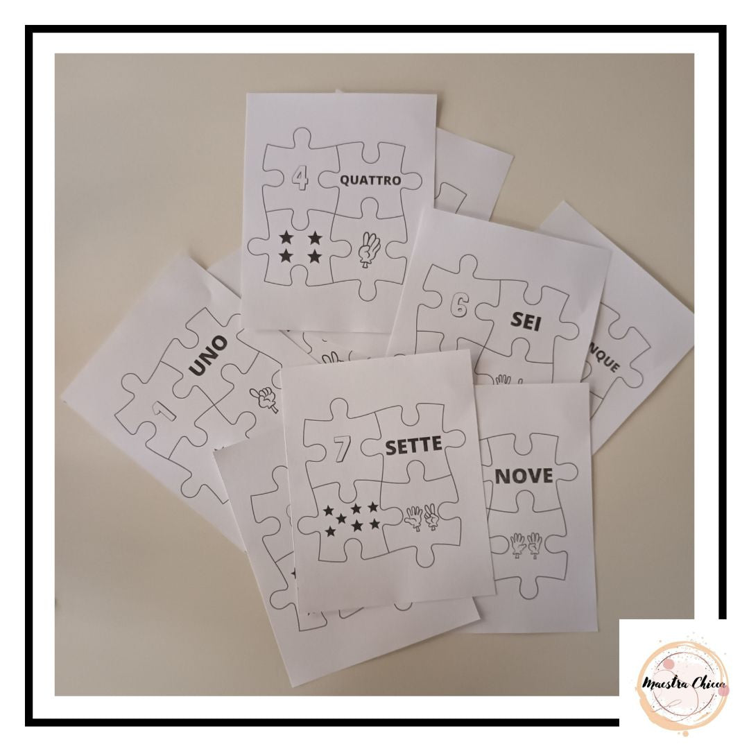 PUZZLE DEI NUMERI