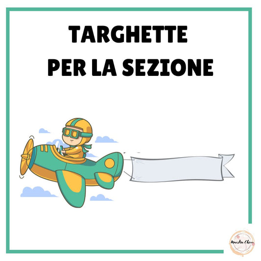 DISEGNI PER DECORARE LA SEZIONE