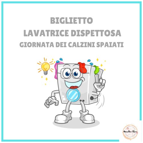 BIGLIETTO-LAVATRICE DISPETTOSA