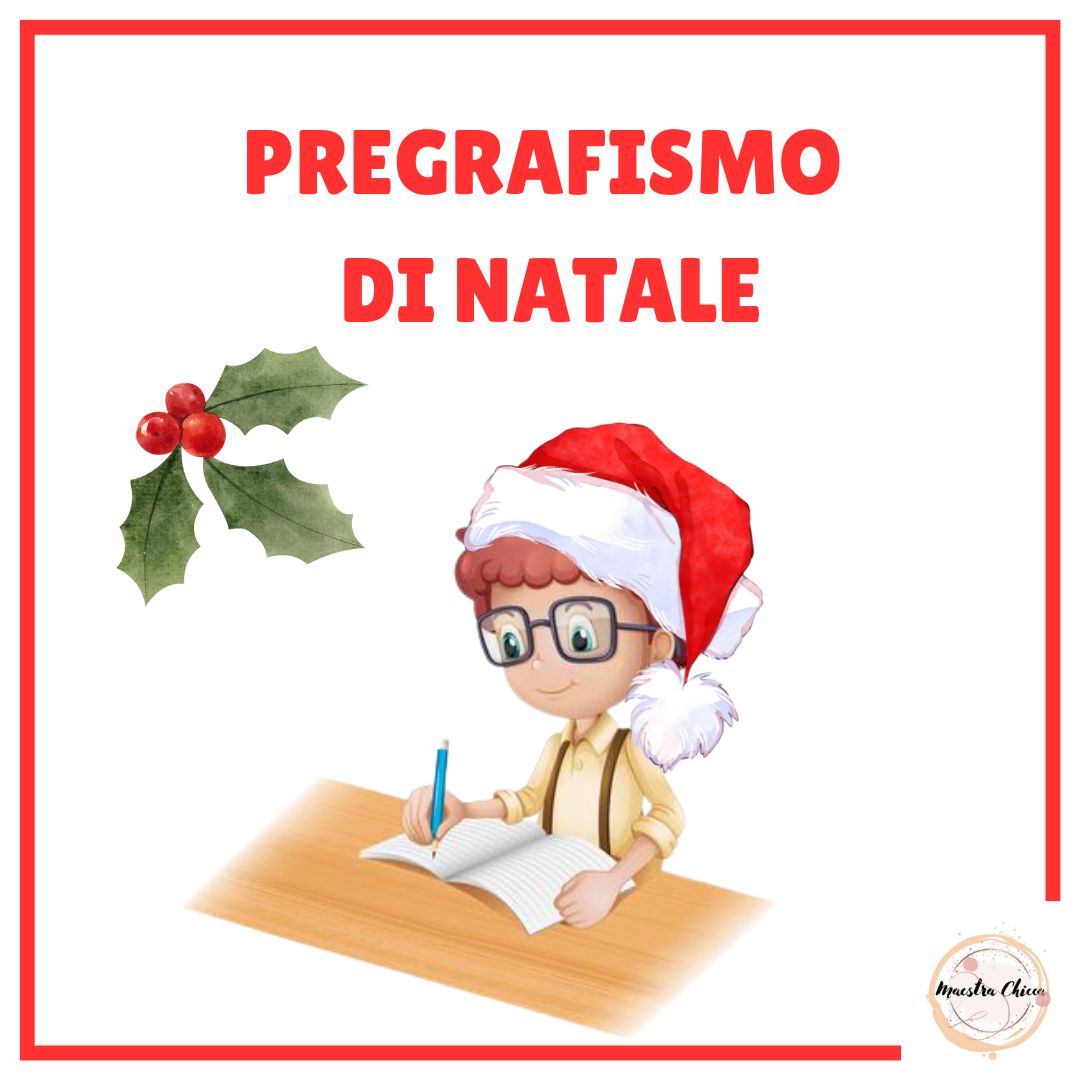 PREGRAFISMO DI NATALE