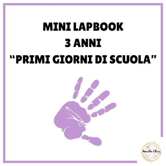 LAPBOOK 3 ANNI