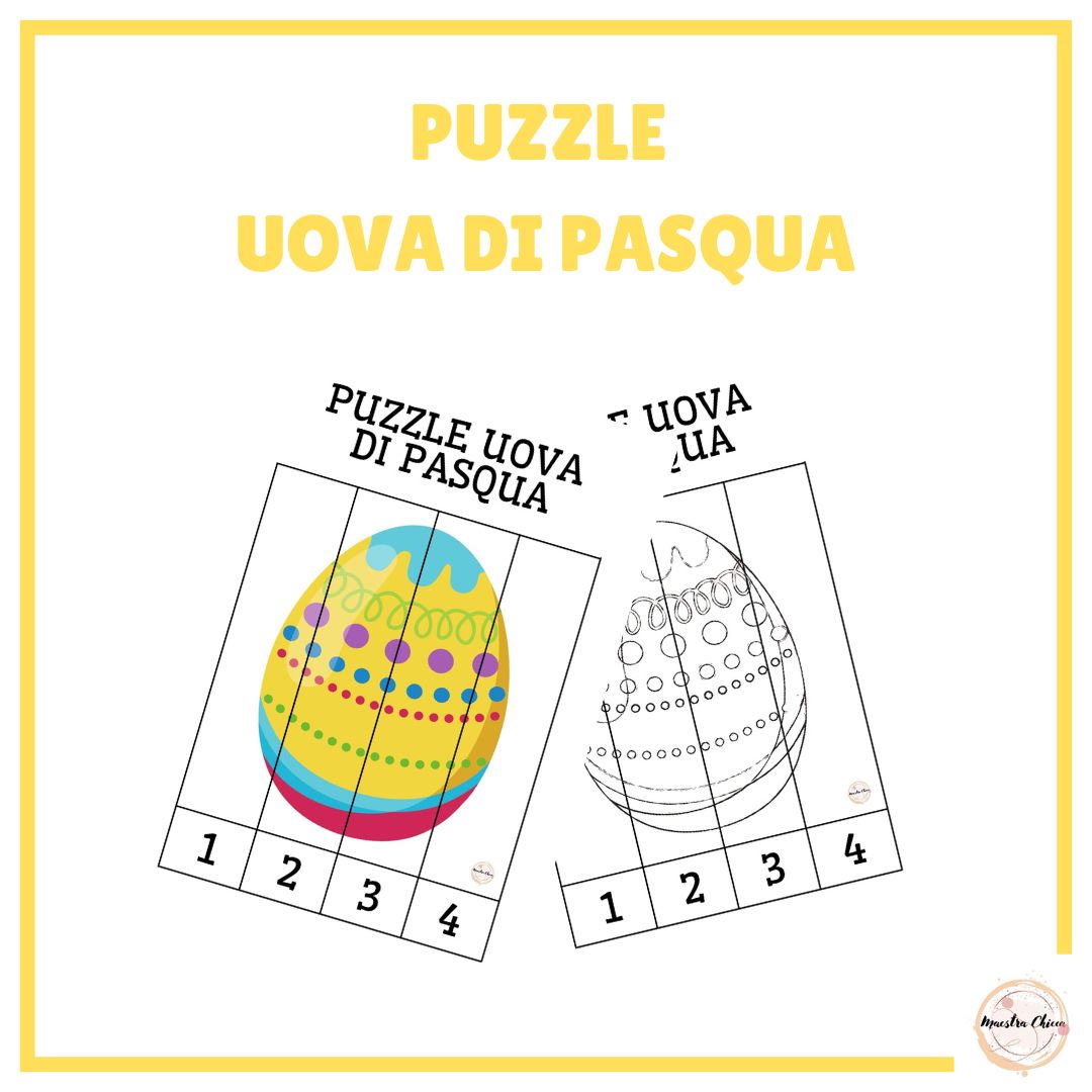 PUZZLE- UOVA DI PASQUA