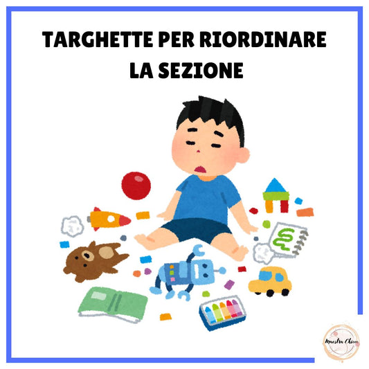 TARGHETTE PER RIORDINARE