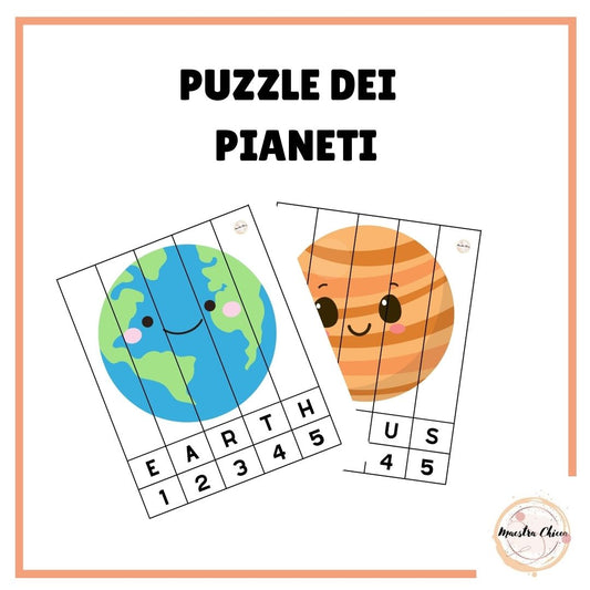 PUZZLE DEI PIANETI