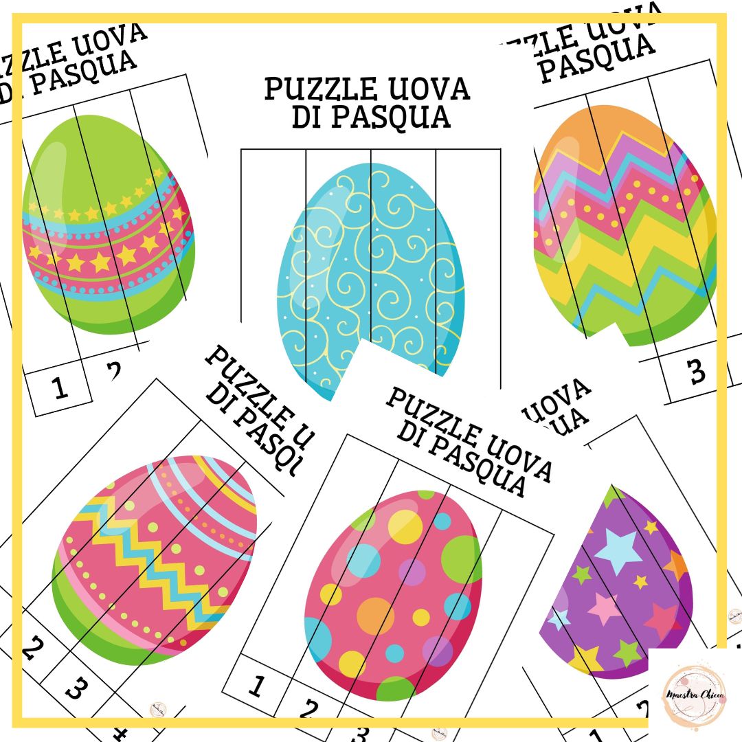 PUZZLE- UOVA DI PASQUA
