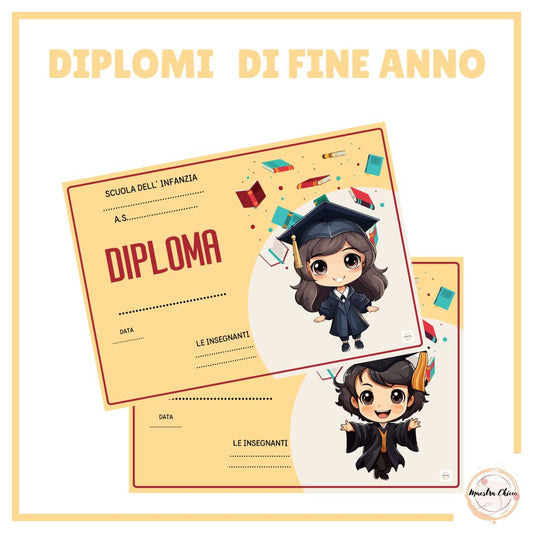 DIPLOMI DI FINE ANNO