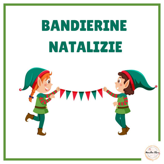 BANDIERINE DI NATALE