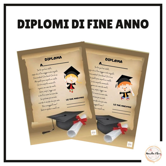 DIPLOMI DI FINE ANNO