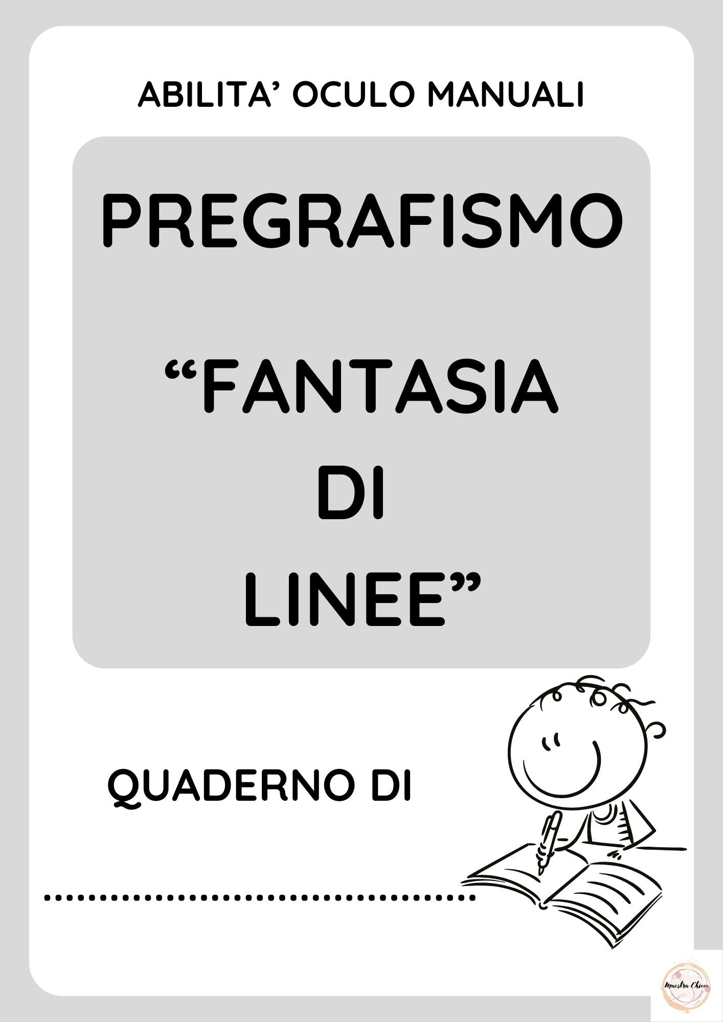 FANTASIA DI LINEE-PREGRAFISMO