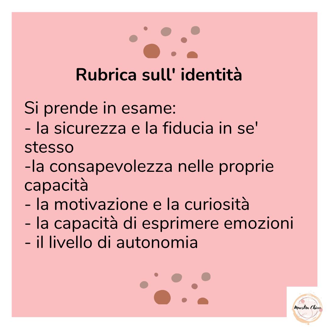 LA VALUTAZIONE NELLA SCUOLA DELL'INFANZIA