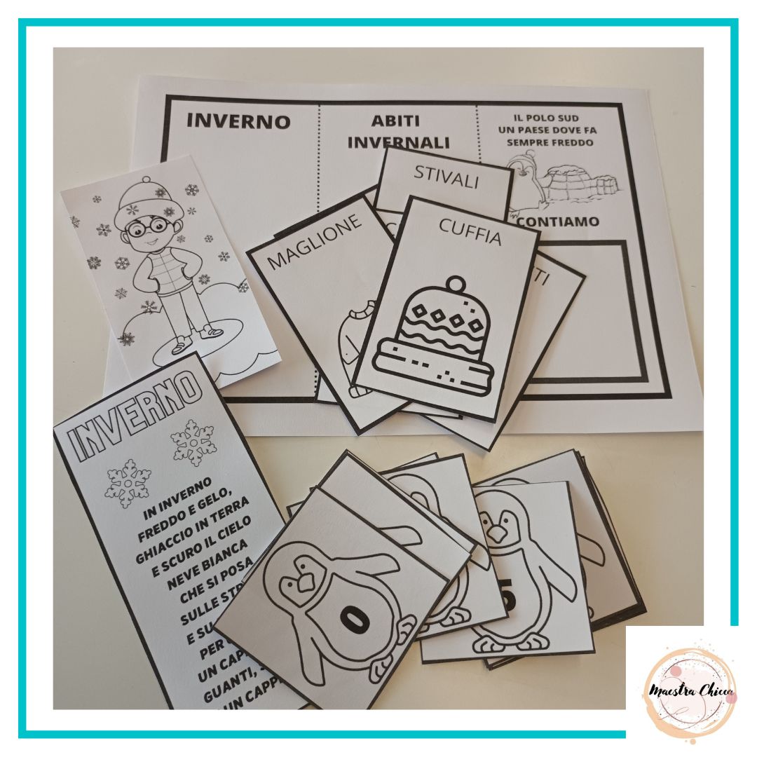 LAPBOOK DELL'INVERNO