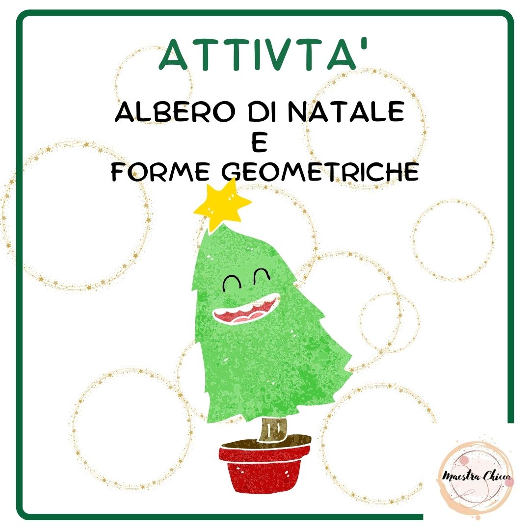 ALBERO DI NATALE E FORME GEOMETRICHE