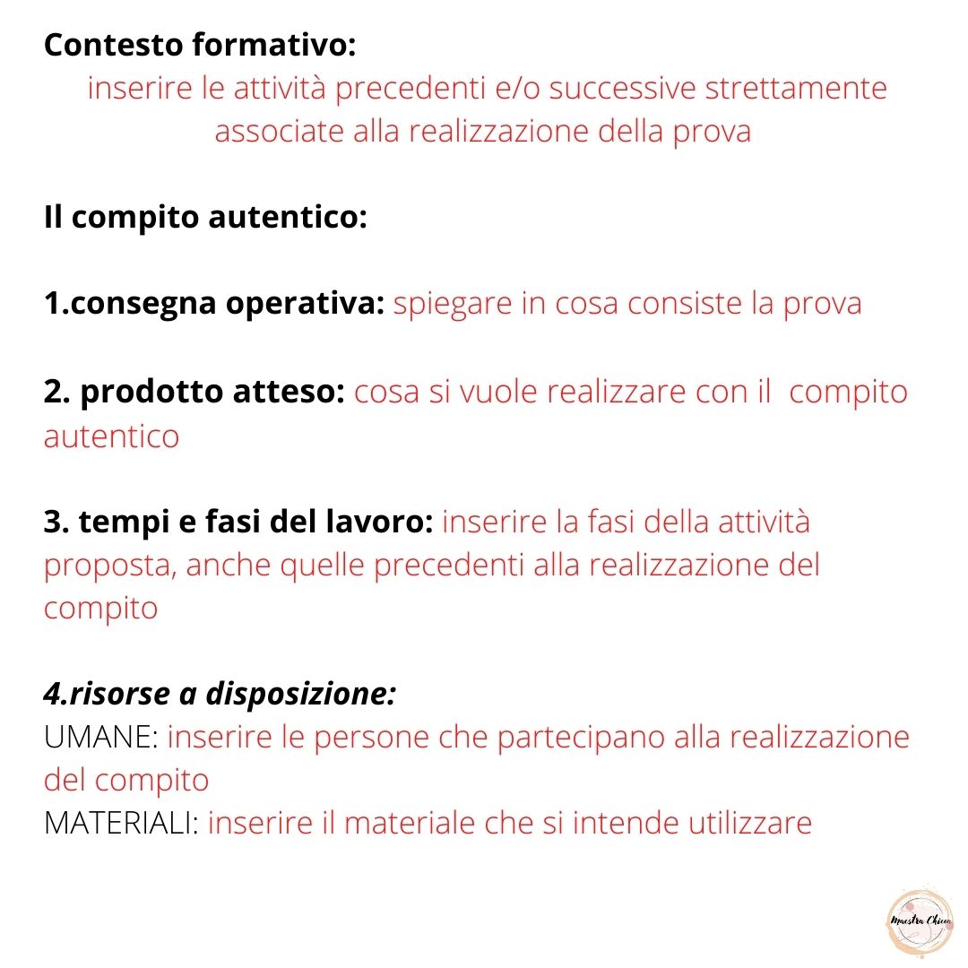 COMPITO AUTENTICO